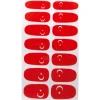 Best Gifi Sticker ongles supporter Turquie x14