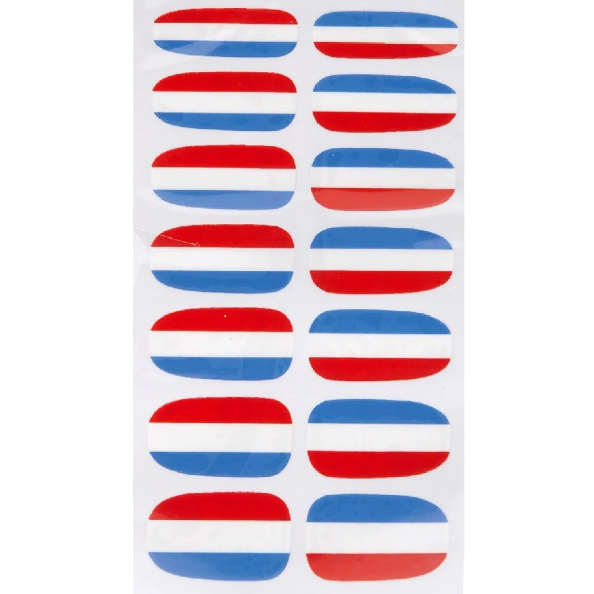 New Gifi Sticker ongles tricolore supporter France x14