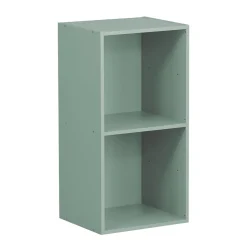 Rangement|Gifi Structure Box Cube 2 cases 35x30x70cm bois vert