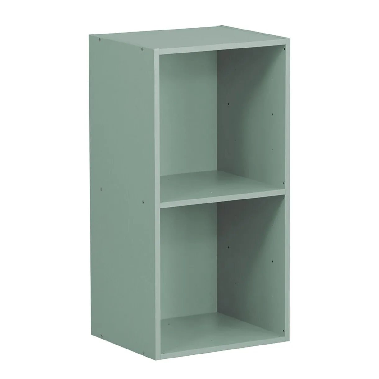 Rangement|Gifi Structure Box Cube 2 cases 35x30x70cm bois vert