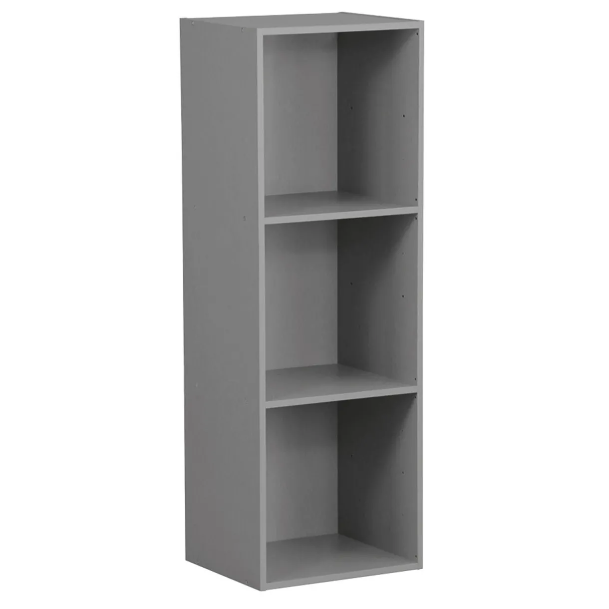 Rangement|Gifi Structure Box Cube 3 cases 35x30x105cm bois gris