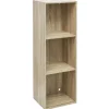 Rangement|Gifi Structure Box Cube 3 cases 35x30x105cm bois marron