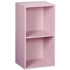 Rangement|Gifi Structure Box Cube 2 cases 35,2x30x69,2cm bois rose
