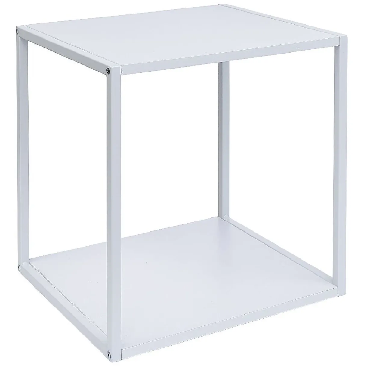 Rangement|Gifi Structure Box Cube 35x30x35cm métal blanc
