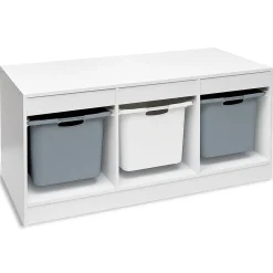 Rangement|Gifi Structure de rangement horizontale pour 3 bacs coulissants