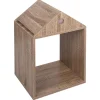 Rangement|Gifi Structure maison enfant Box Cube bois marron