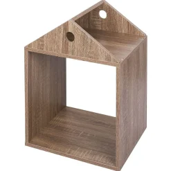 Rangement|Gifi Structure maison enfant Box Cube bois marron
