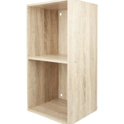 Rangement|Gifi Structure étagère 2 cases bois clair
