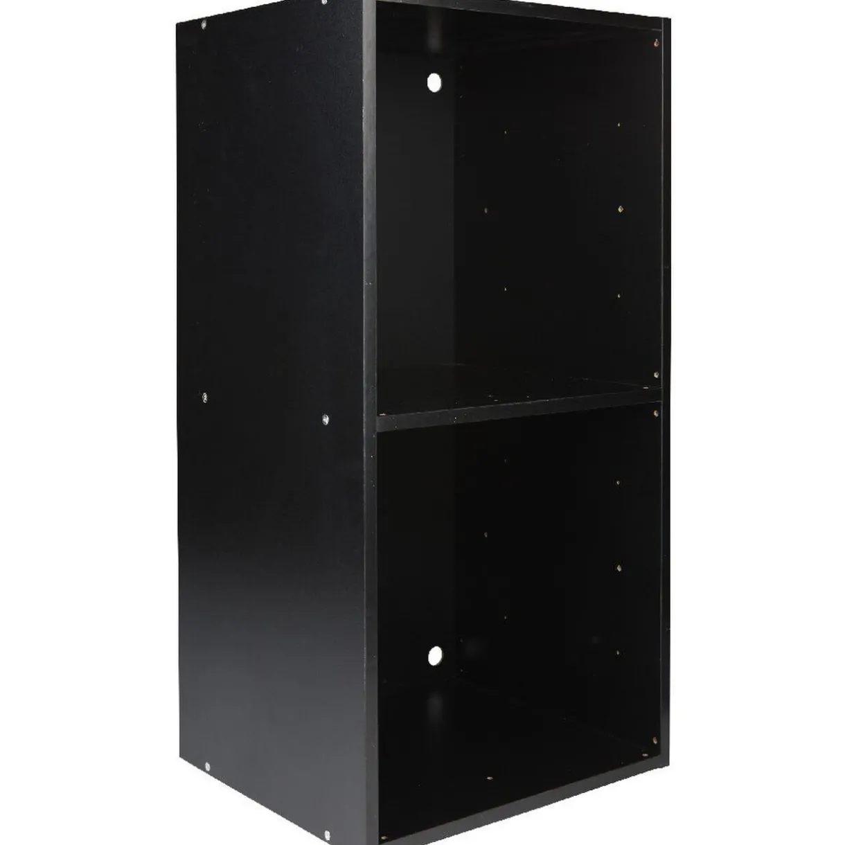 Rangement|Gifi Structure étagère 2 cases bois noir