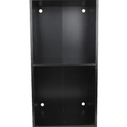 Rangement|Gifi Structure étagère 2 cases bois noir