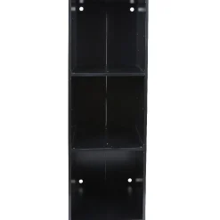 Rangement|Gifi Structure étagère 3 cases bois noir