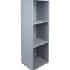 Rangement|Gifi Structure étagère 3 cases bois gris