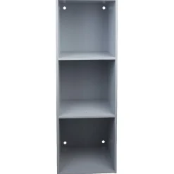 Rangement|Gifi Structure étagère 3 cases bois gris