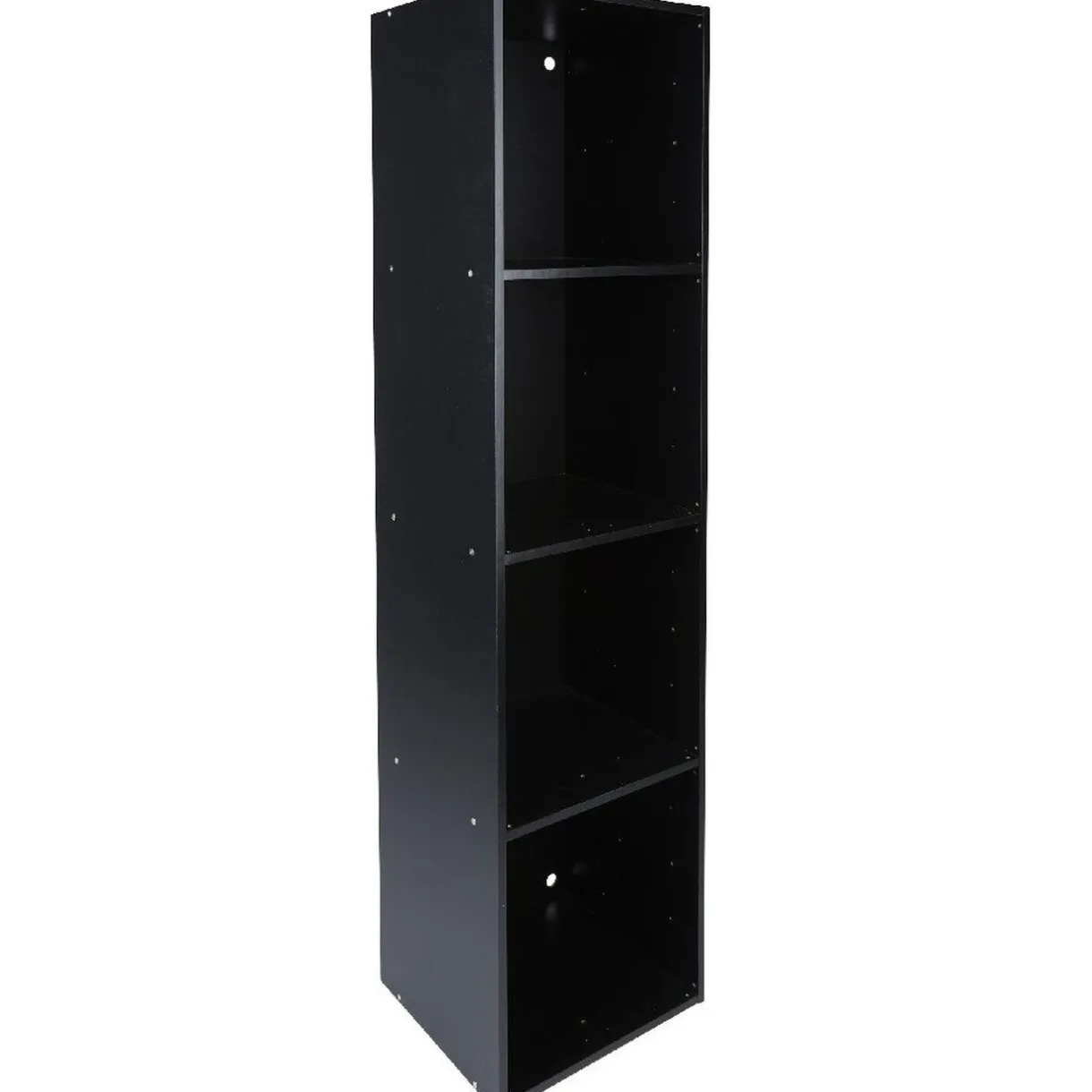 Rangement|Gifi Structure étagère 4 cases bois noir