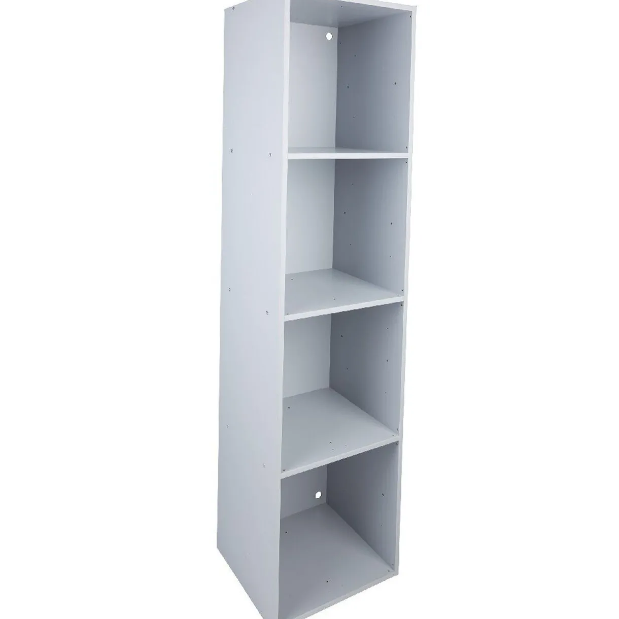 Rangement|Gifi Structure étagère 4 cases bois gris