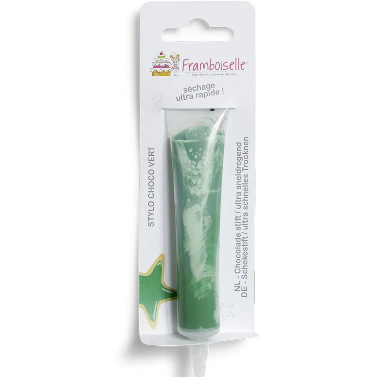Stylo à pâtisserie choco vert Framboiselle 25g^Gifi Hot