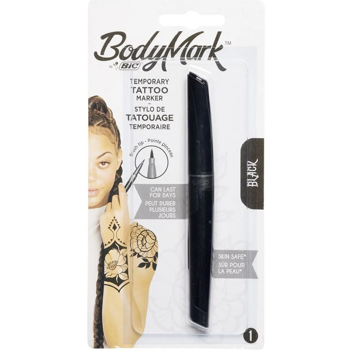 Sale Gifi Stylo pour tatouage temporaire BIC noir