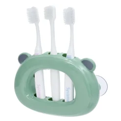 Gifi Support 3 brosses à dents enfant vert