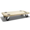 Outlet Gifi Support à roulettes en bois 60x30cm charge 150kg