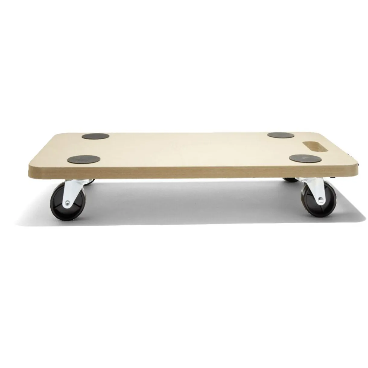 Outlet Gifi Support à roulettes en bois 60x30cm charge 150kg