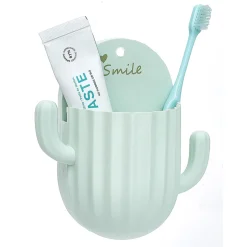 Gifi Support brosse à dents adhésif forme cactus