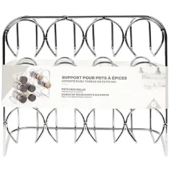 Support en acier pour pots à épices^Gifi Hot