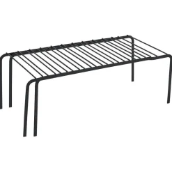 Support extensible en métal noir - L.43/69xl.20xH.14,5cm^Gifi New