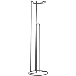 Discount Gifi Support papier WC métal noir