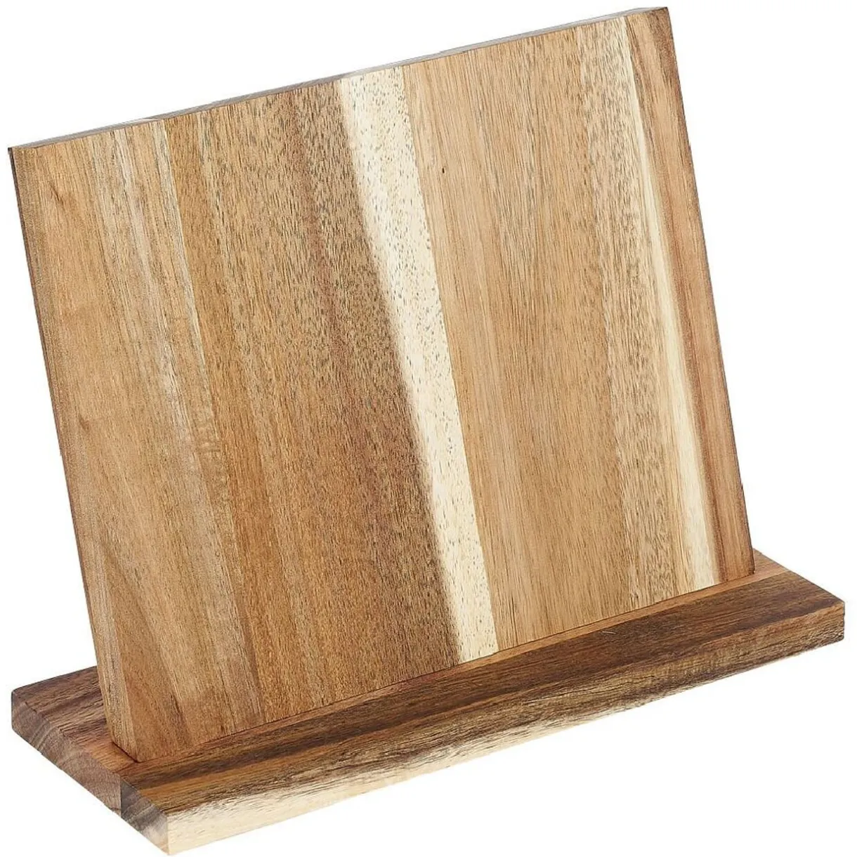 Support pour couteaux bois d'acacia 26,9x10,3xH21cm^Gifi Outlet