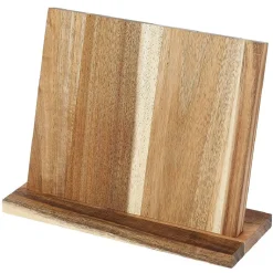 Support pour couteaux bois d'acacia 26,9x10,3xH21cm^Gifi Outlet