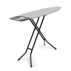 Entretien Du Linge|Gifi Table à repasser réglable gris imprimé géométrique