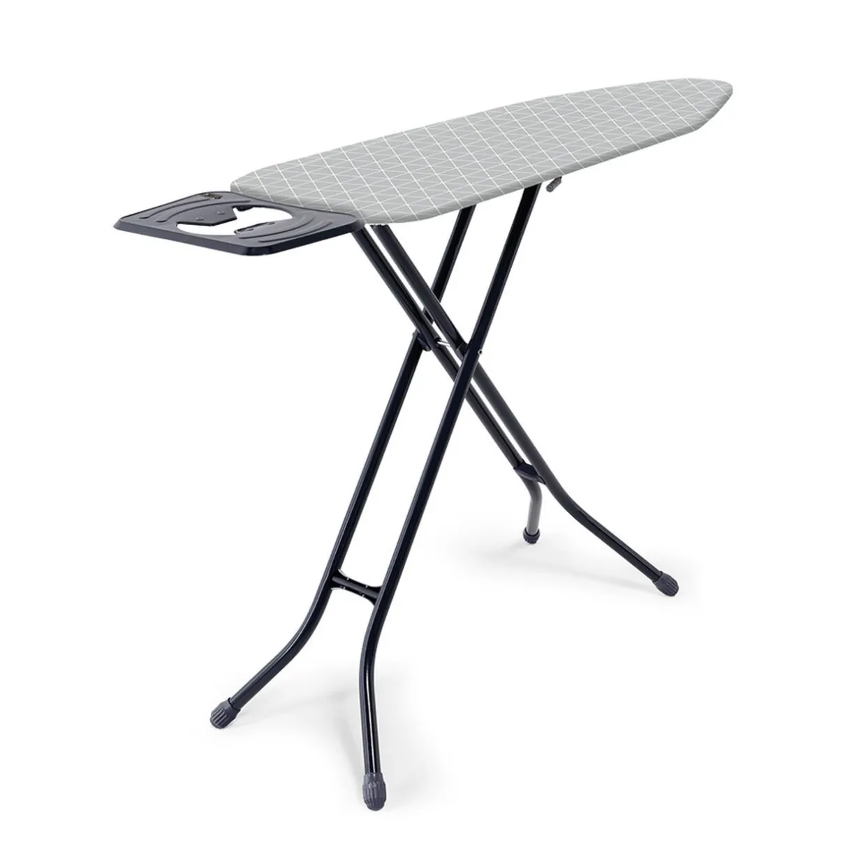 Entretien Du Linge|Gifi Table à repasser réglable gris imprimé géométrique