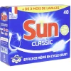 Nettoyage Et Entretien|Gifi Tablette lave-vaisselle Sun Classic 40 doses