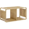 Rangement|Gifi Étagère 2 cases Macao bambou naturel - L33xH.64,5xP.33 cm