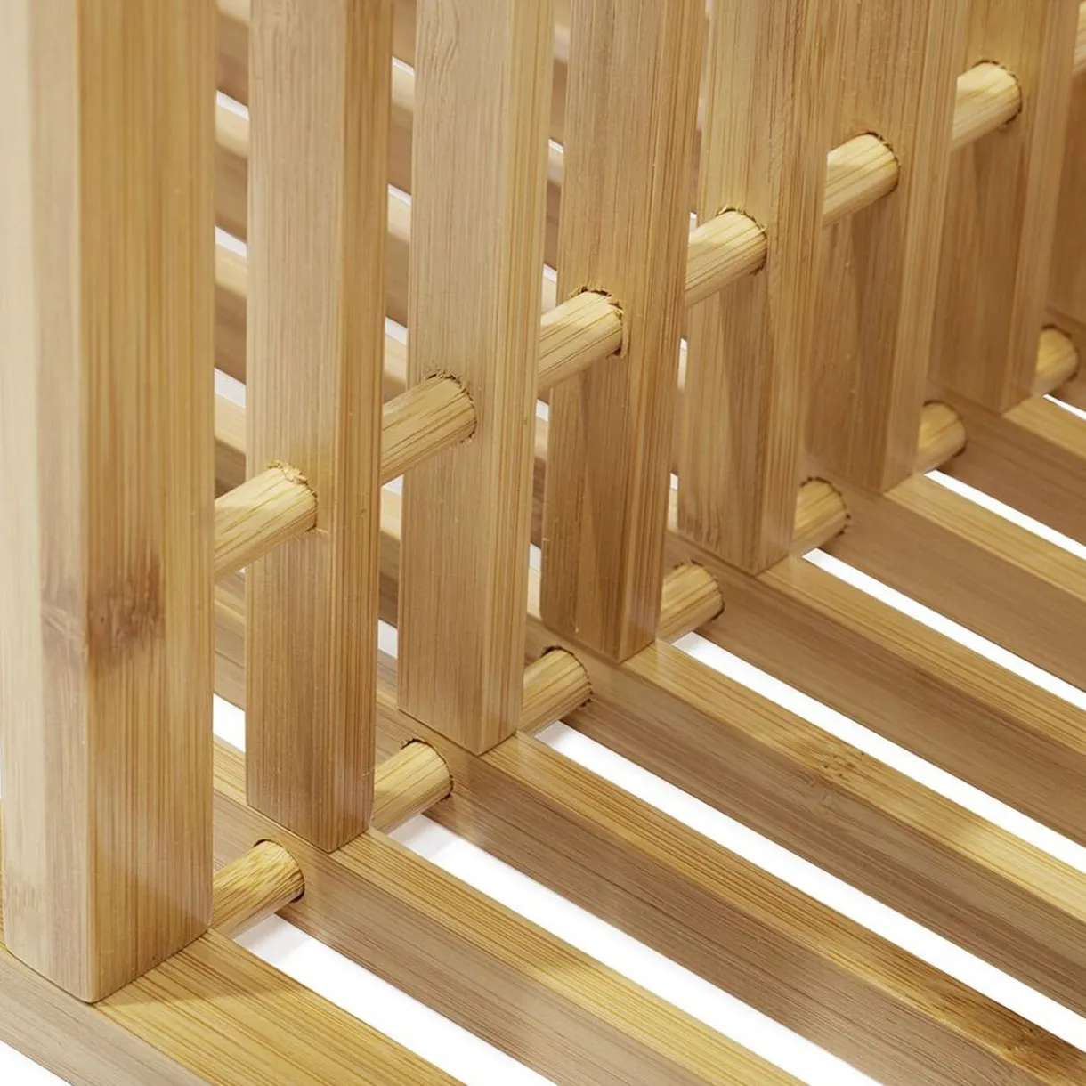 Rangement|Gifi Étagère 2 cases Macao bambou naturel - L33xH.64,5xP.33 cm