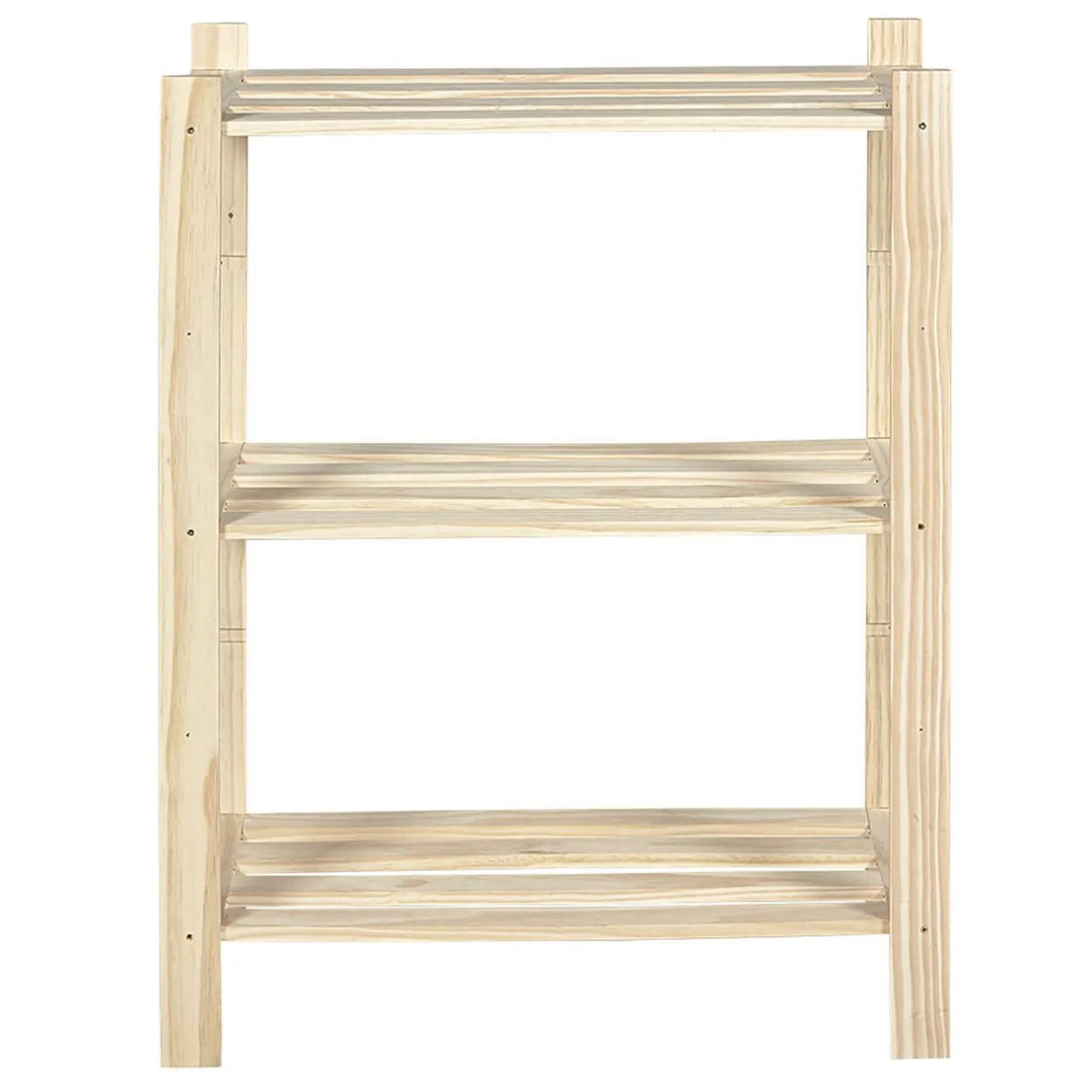 Rangement|Gifi Étagère 3 niveaux en Pin massif