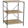 Rangement|Gifi Étagère 3 niveaux métal et bois WILLIAM