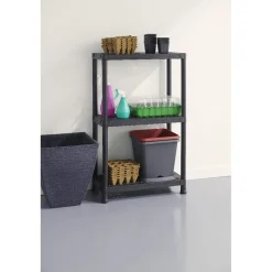 Rangement|Gifi Étagère 3 niveaux noir