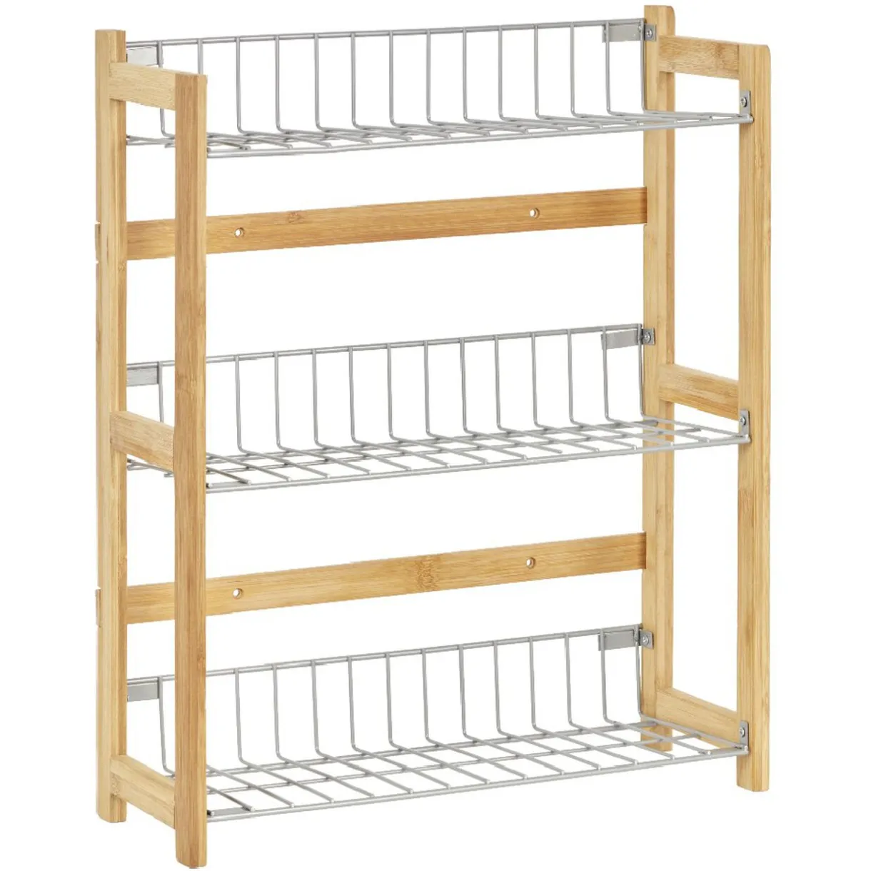 Étagère à épices en bambou 3 niveaux^Gifi Discount