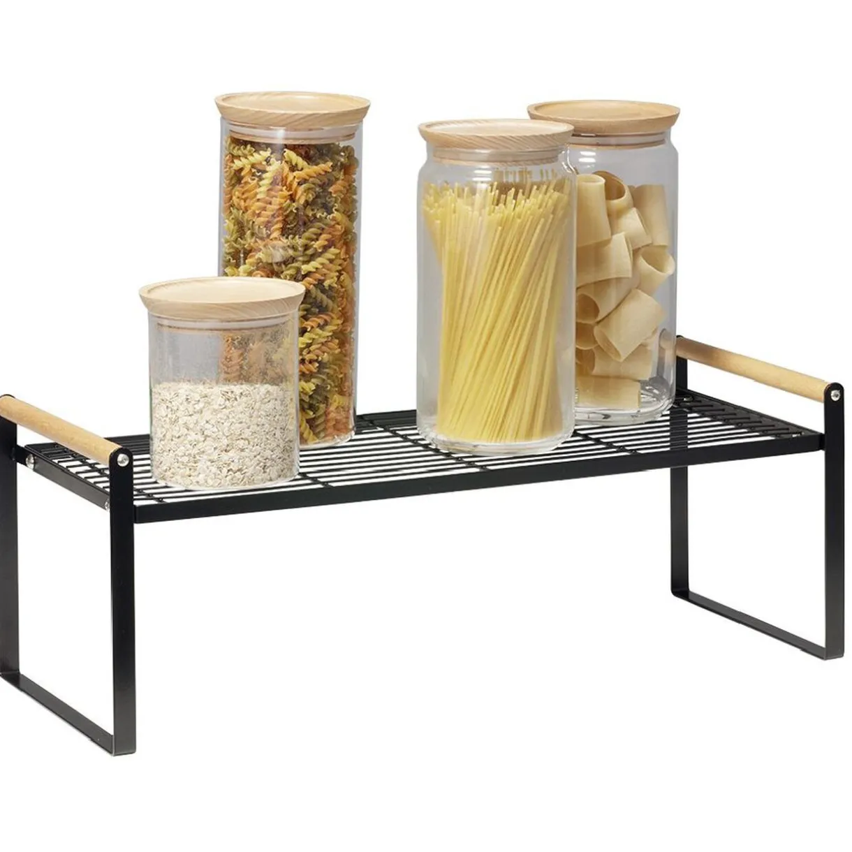 Étagère à poser métal et bois 53x21xH19,5cm^Gifi Online