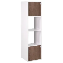 Rangement|Gifi Étagère Adam MDF blanche 4 cubes 30xH120x29,5cm
