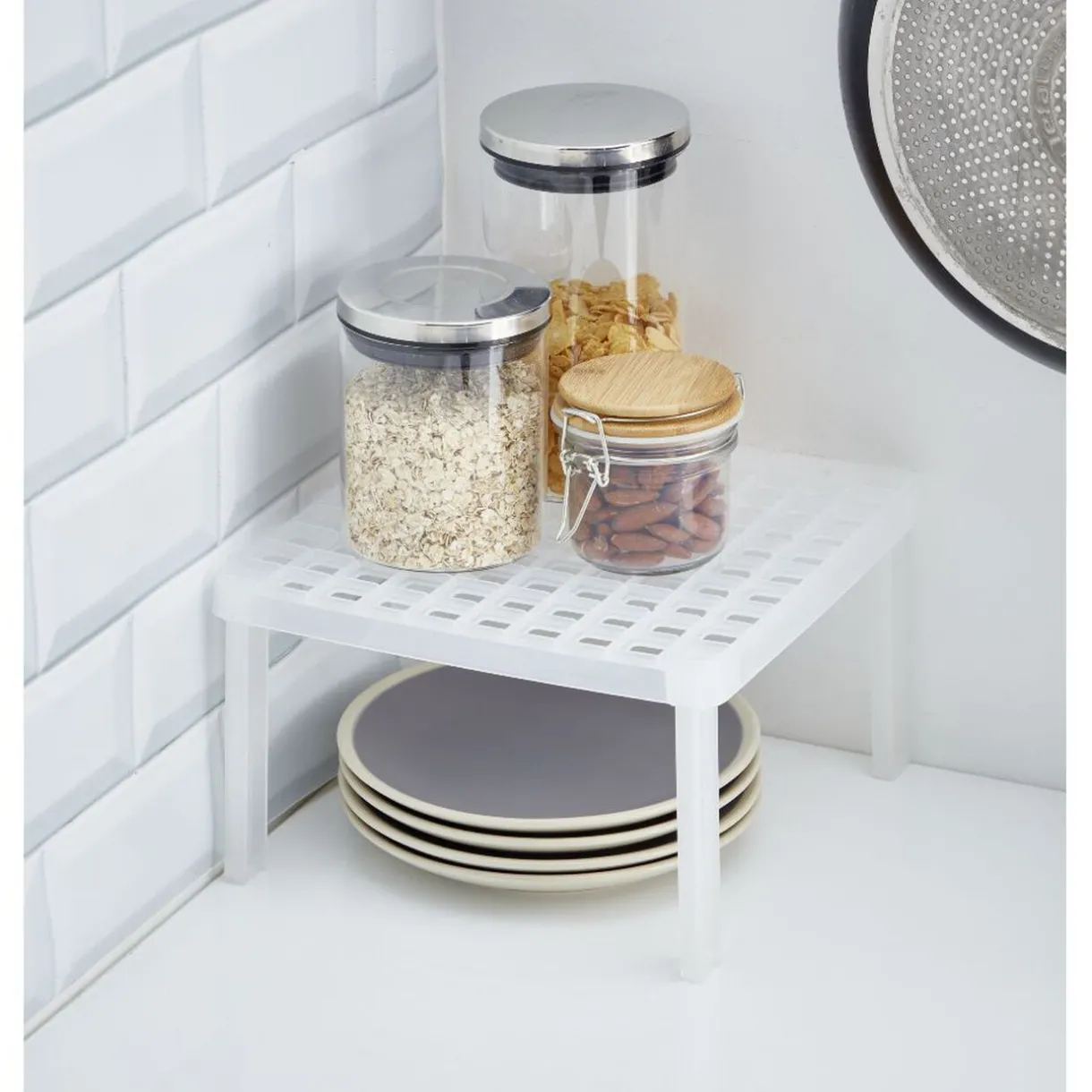 Étagère carrée cuisine blanc^Gifi Sale