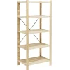 Rangement|Gifi Étagère charge lourde en pin 5 niveaux 75x50xH170 cm