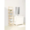 Discount Gifi Étagère échelle de salle de bain pin naturel