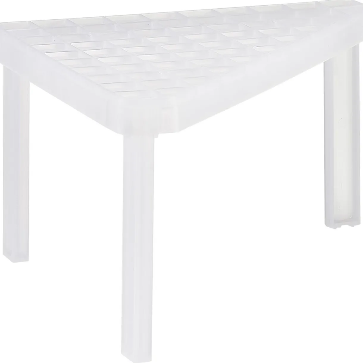 Étagère d'angle cuisine plastique blanc^Gifi Discount