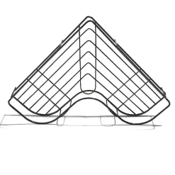 Gifi Étagère d'angle serviteur de douche 23x23cm