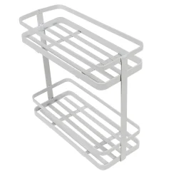 Étagère de cuisine design filaire métal blanc à poser^Gifi Sale