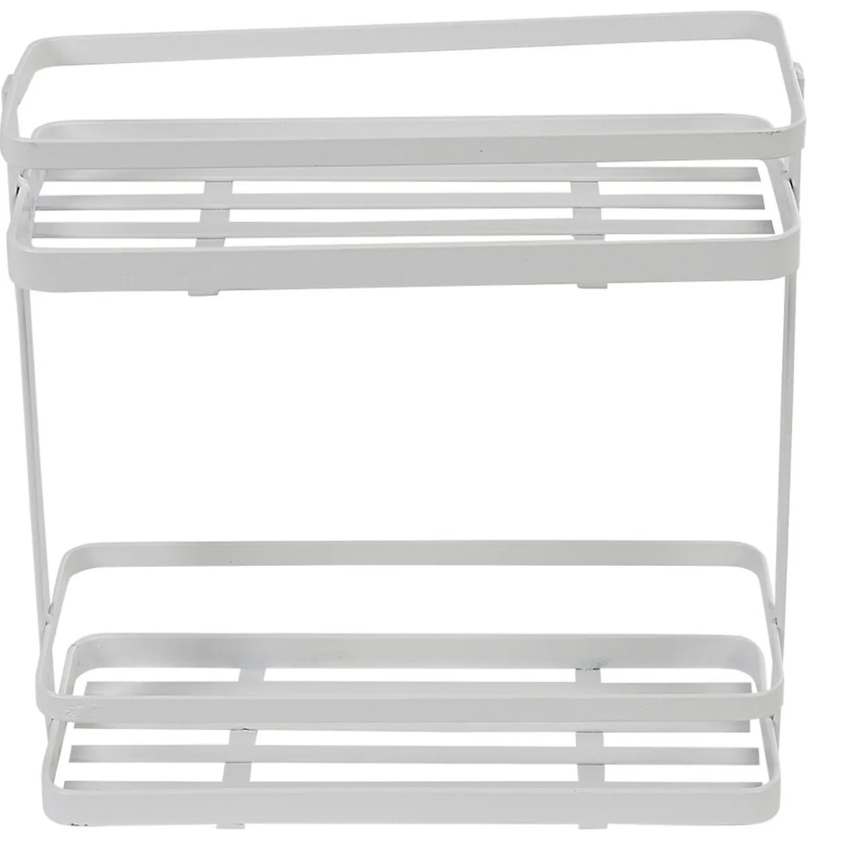 Étagère de cuisine design filaire métal blanc à poser^Gifi Sale