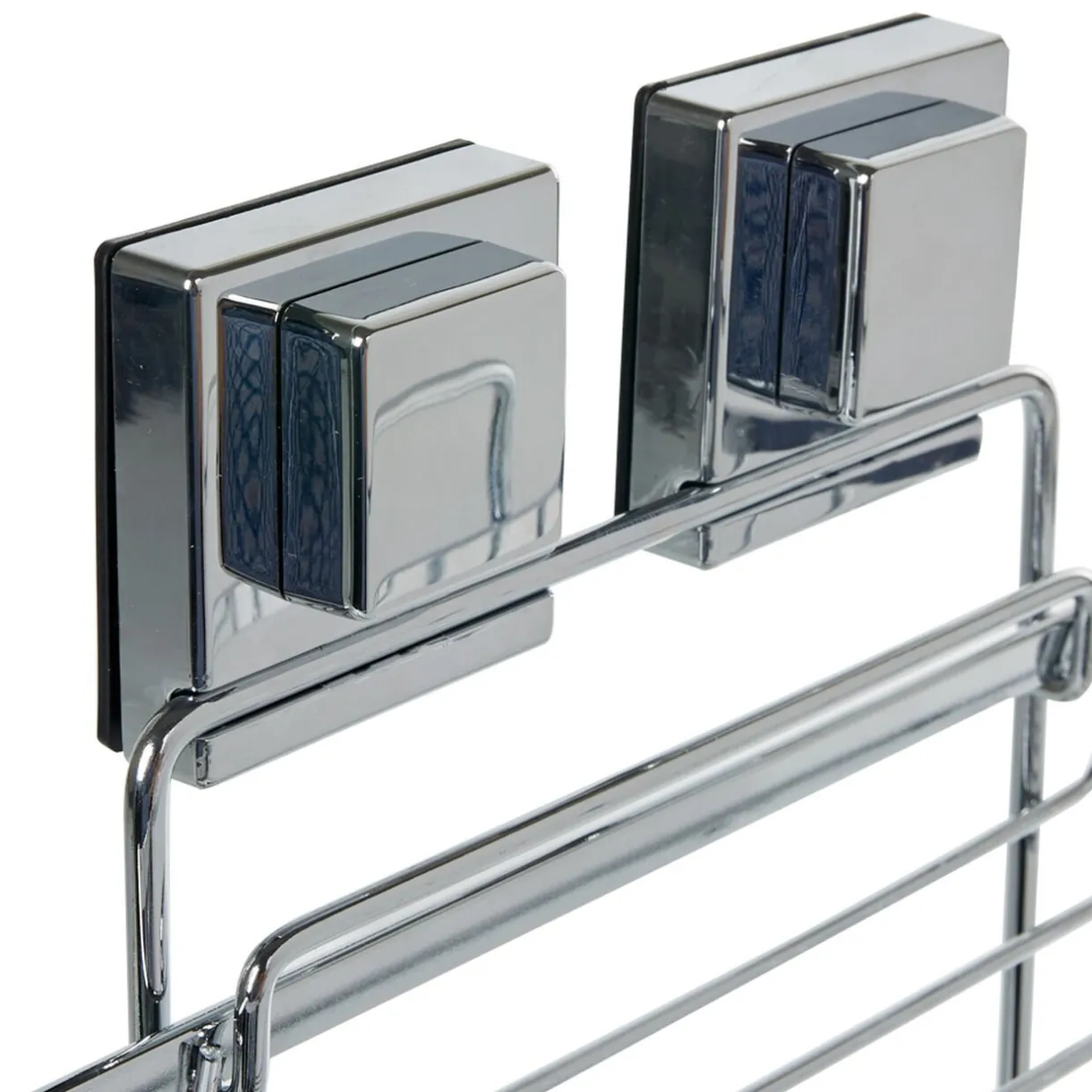 Clearance Gifi Étagère de douche 2 niveaux à ventouse gris