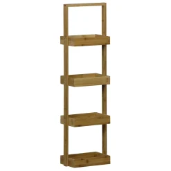 Discount Gifi Étagère de rangement bambou 4 niveaux